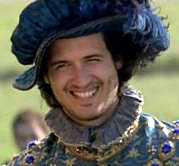 King Francis I as played by Emmanuel Leconte