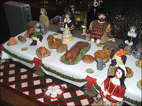 A Wedding Cake of a Tudor Banquet