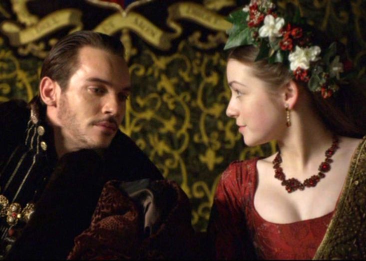 Mary Tudor as played by Sarah Bolger with Henry