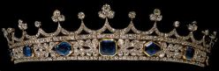 Diamond and Sapphire Tiara of Queen Victoria